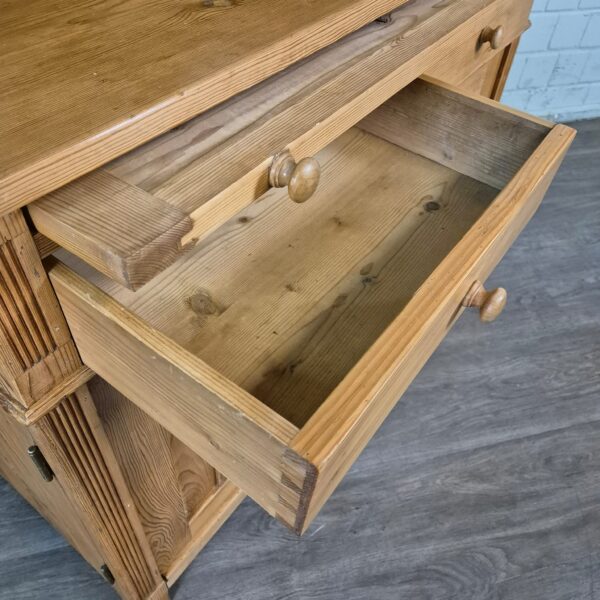 Buffetkast Kast Jugendstil 1905 Grenen - Afbeelding 13