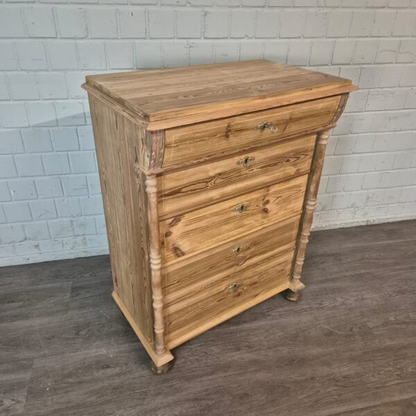 Ladenkast Commode Gründerzeit 1880 Grenen - Afbeelding 3