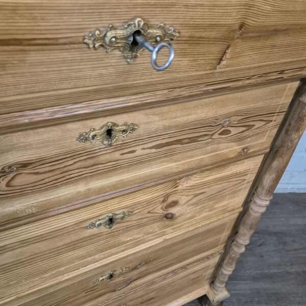 Ladenkast Commode Gründerzeit 1880 Grenen - Afbeelding 4