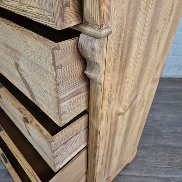 Ladenkast Commode Gründerzeit 1880 Grenen - Afbeelding 6