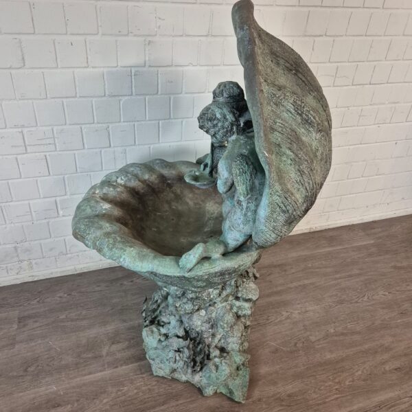 Fontein Waterpartij "Schelp" Brons 1,53 m - Afbeelding 14