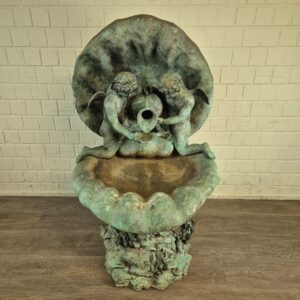 Fontein Waterpartij "Schelp" Brons 1,53 m