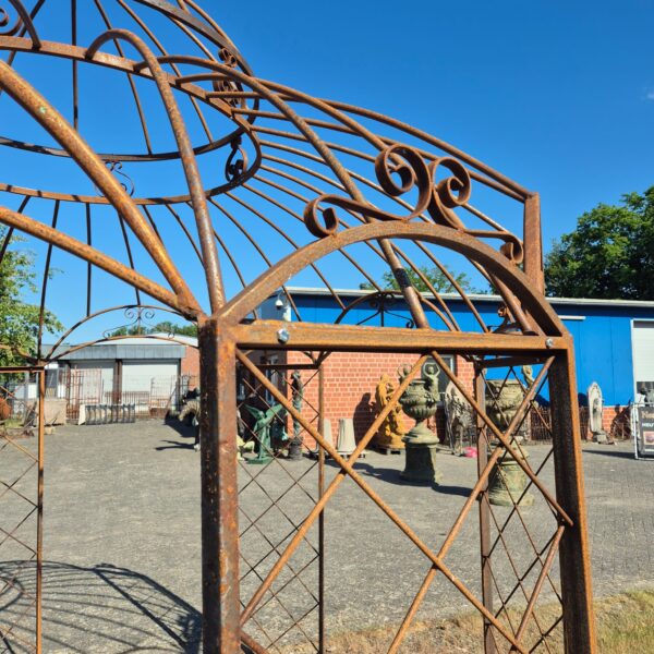 Paviljoen Pergola Staal in Roestlook Ø 3,50 m - Afbeelding 6