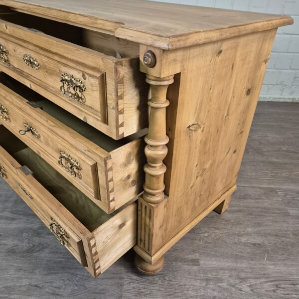 Commode Gründerzeit 1880 Grenen - Afbeelding 11