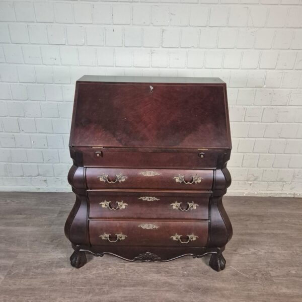 Secretaire Neo-barok Noten 0,80 m - Afbeelding 2