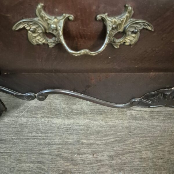 Secretaire Neo-barok Noten 0,80 m - Afbeelding 4