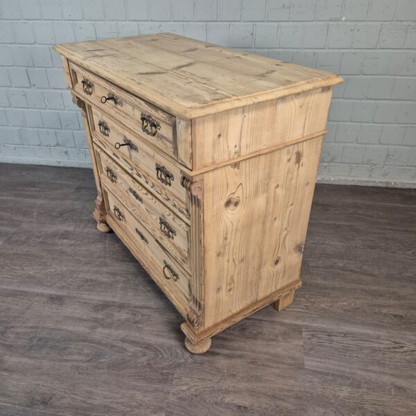 Commode Gründerzeit 1880 Grenen - Afbeelding 4