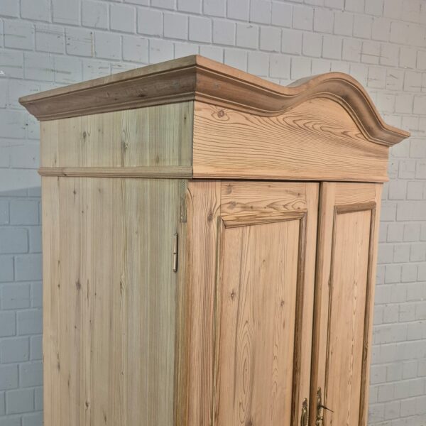 Kast Kledingkast Jugendstil 1900 Grenen - Afbeelding 4