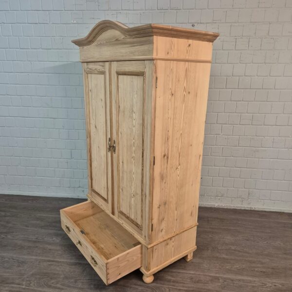 Kast Kledingkast Jugendstil 1900 Grenen - Afbeelding 11