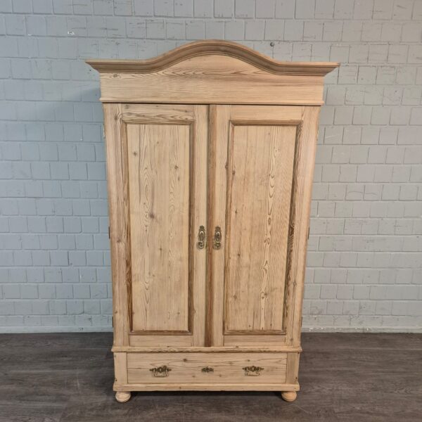 Kast Kledingkast Jugendstil 1900 Grenen - Afbeelding 2