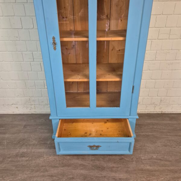 Vitrine Boekenkast Jugendstil 1900 Grenen - Afbeelding 8