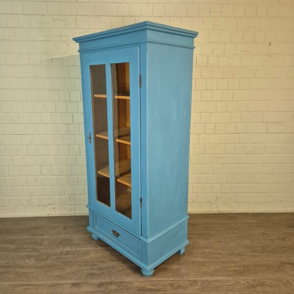 Vitrine Boekenkast Jugendstil 1900 Grenen - Afbeelding 3