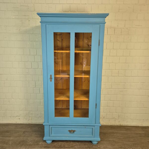 Vitrine Boekenkast Jugendstil 1900 Grenen - Afbeelding 2