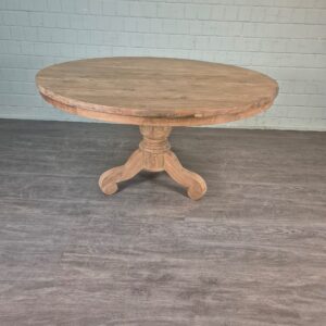 Eettafel Rond Massief Hout Ø 1,40 m