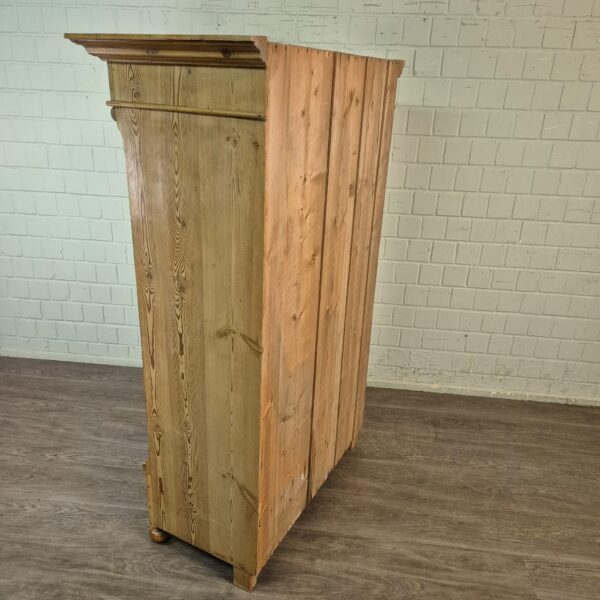 Kast Kledingkast Gründerzeit 1880 Grenen - Afbeelding 13