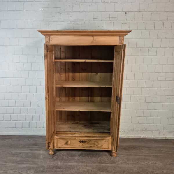 Kast Kledingkast Gründerzeit 1880 Grenen - Afbeelding 11