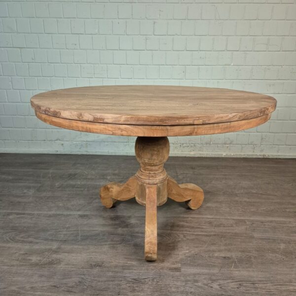 Eettafel Rond Massief Hout Ø 1,20 m