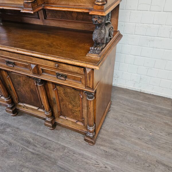 Buffetkast Kast Gründerzeit 1880 Noten - Afbeelding 9