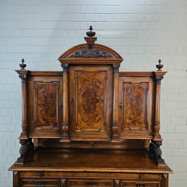 Buffetkast Kast Gründerzeit 1880 Noten - Afbeelding 3
