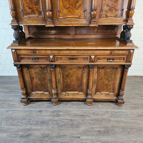 Buffetkast Kast Gründerzeit 1880 Noten - Afbeelding 4