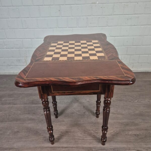 Speeltafel Schaak & Dammen Noten 0,75 m - Afbeelding 8
