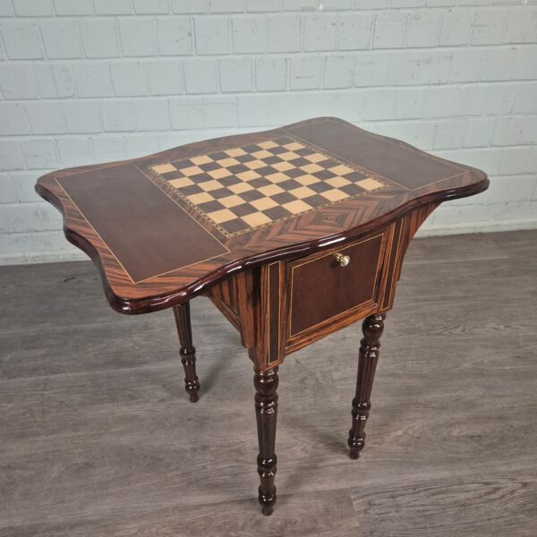 Speeltafel Schaak & Dammen Noten 0,75 m - Afbeelding 14