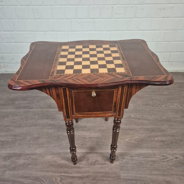 Speeltafel Schaak & Dammen Noten 0,75 m - Afbeelding 15
