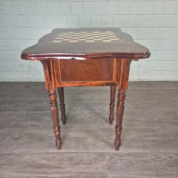 Speeltafel Schaak & Dammen Noten 0,75 m - Afbeelding 7