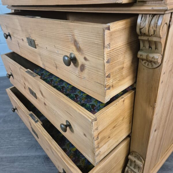 Commode Gründerzeit 1880 Grenen - Afbeelding 7