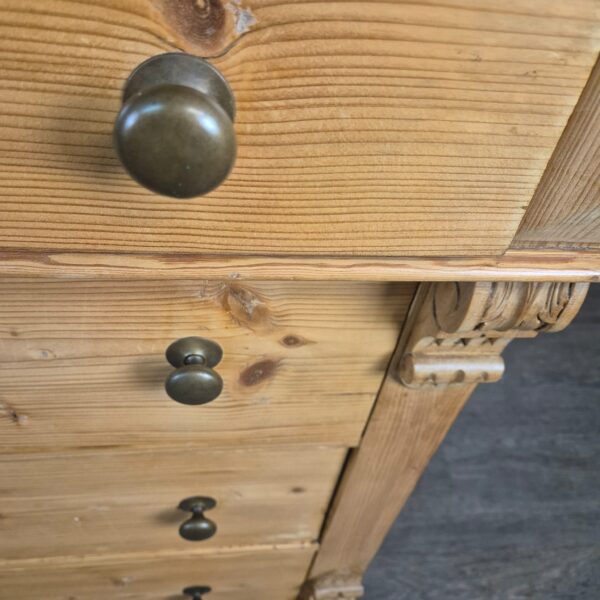 Commode Gründerzeit 1880 Grenen - Afbeelding 3