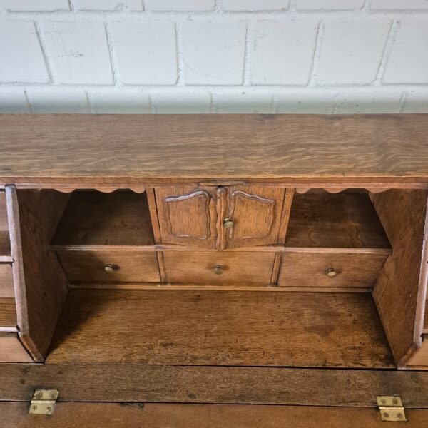 Secretaire  Barok 1790 Eiken - Afbeelding 9