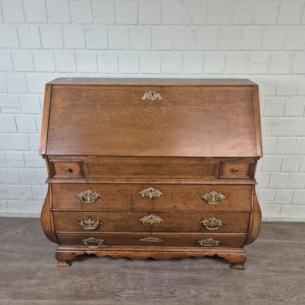 Secretaire  Barok 1790 Eiken - Afbeelding 2