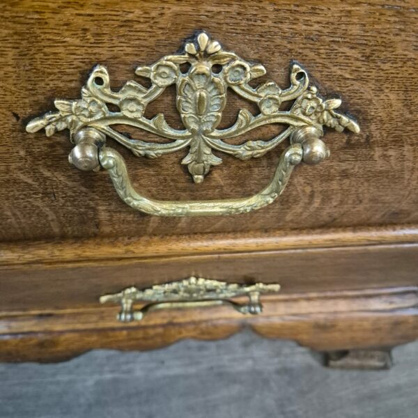 Secretaire  Barok 1790 Eiken - Afbeelding 5