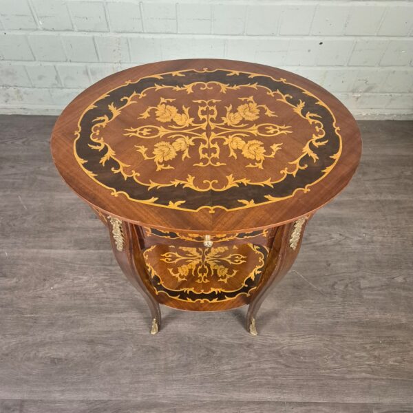 Bijzettafel Louis XV-Stil 0,54 m Noten - Afbeelding 2
