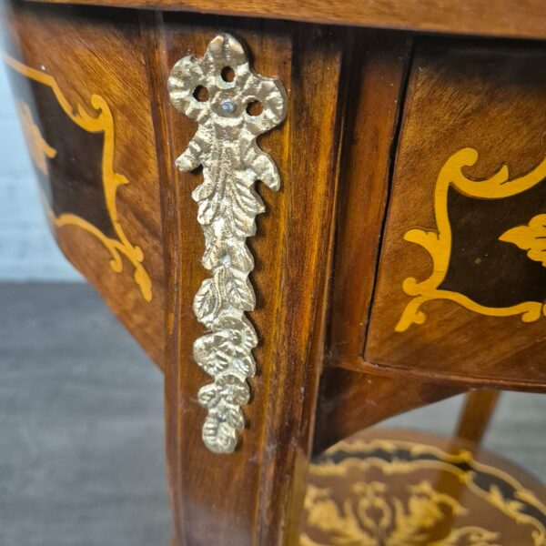 Bijzettafel Louis XV-Stil 0,54 m Noten - Afbeelding 5