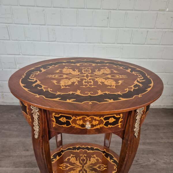 Bijzettafel Louis XV-Stil 0,54 m Noten - Afbeelding 3
