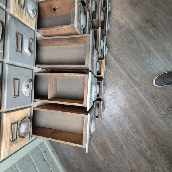 Apothekerskast Ladenkast 1,60 m Grenen - Afbeelding 19