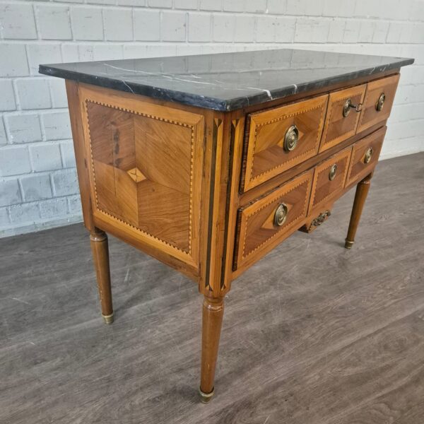 Commode Biedermeier 1810 Noten - Afbeelding 5