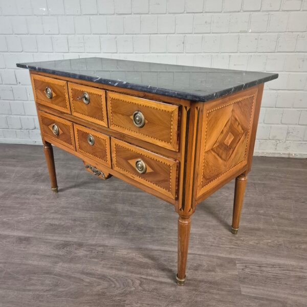 Commode Biedermeier 1810 Noten - Afbeelding 6