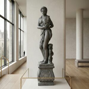 Beeld Vrouw 2,30 m Brons 1920