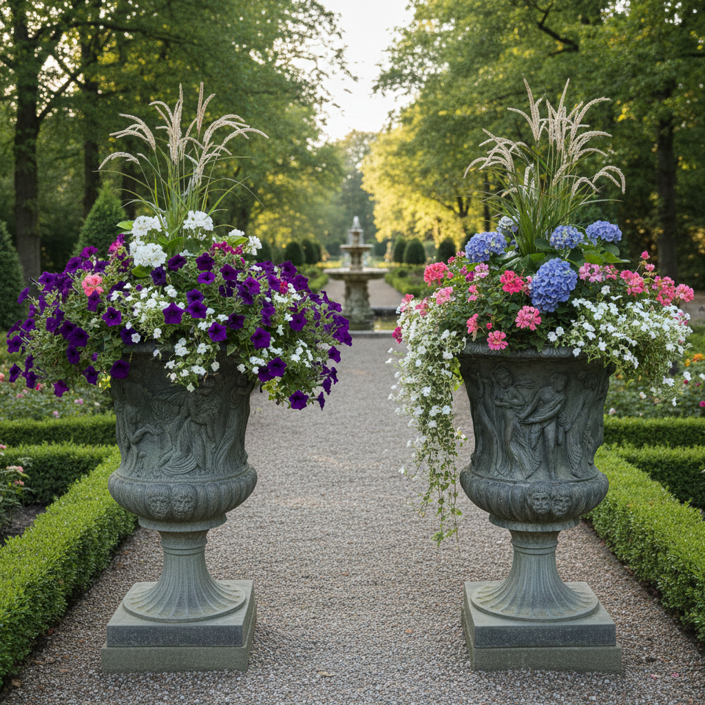 Vaas Brons 0,90 m Set - Afbeelding 2