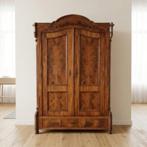 Kast Kledingkast Louis Philippe 1860 Mahonie