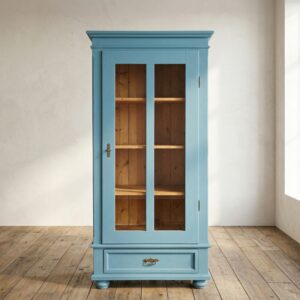 Vitrine Boekenkast Jugendstil 1900 Grenen