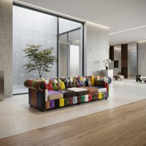 Chesterfield Bank Leder Model Carnaval 2,90 m