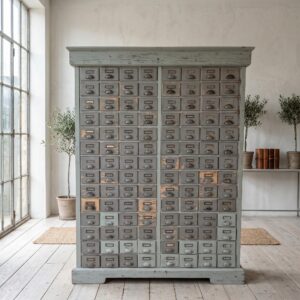Apothekerskast Ladenkast 1,60 m Grenen
