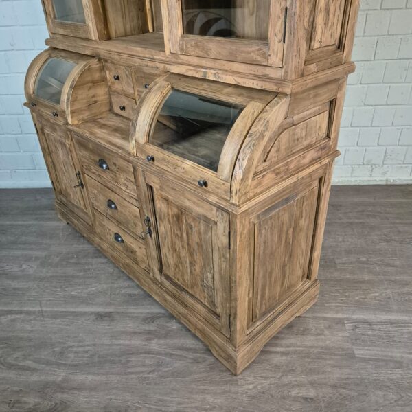 Buffetkast Vitrine 1,65 m Teak - Afbeelding 12