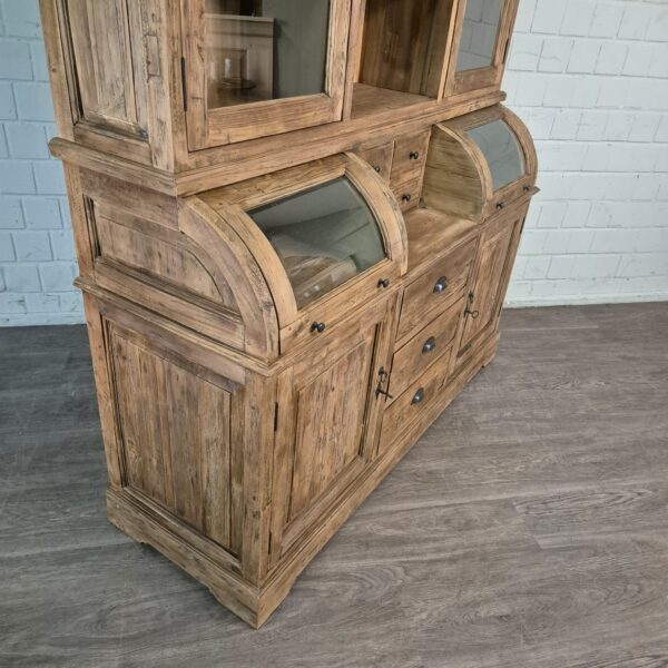 Buffetkast Vitrine 1,65 m Teak - Afbeelding 5