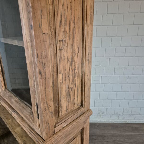 Buffetkast Vitrine 1,65 m Teak - Afbeelding 14