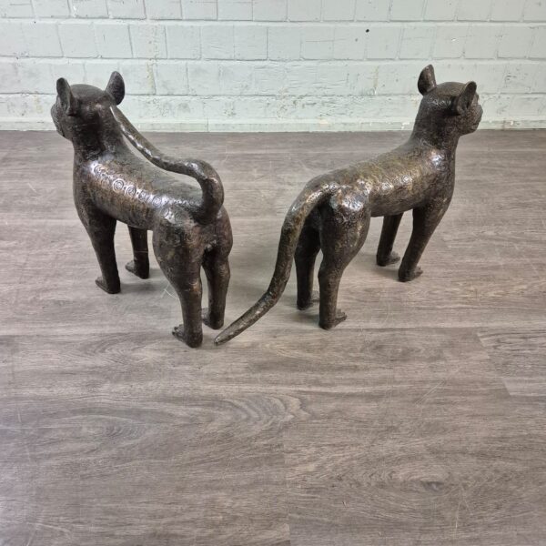 Beelden Sphinx-Set 1950 Brons 0,50 m - Afbeelding 14