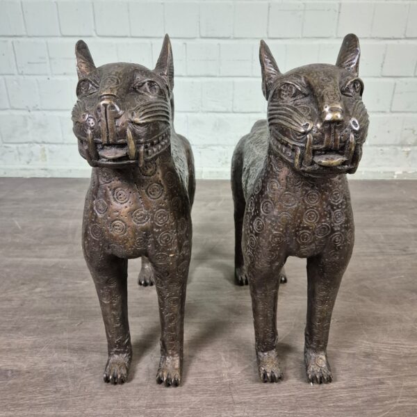 Beelden Sphinx-Set 1950 Brons 0,50 m - Afbeelding 3